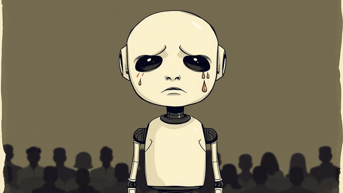 Humanoid Robot Demonstrates Crying on Command, Advancing Emotional Mimicry