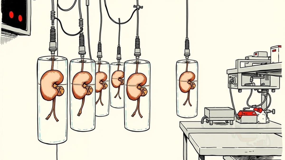Researchers supercool pig kidneys, extending transplant viability