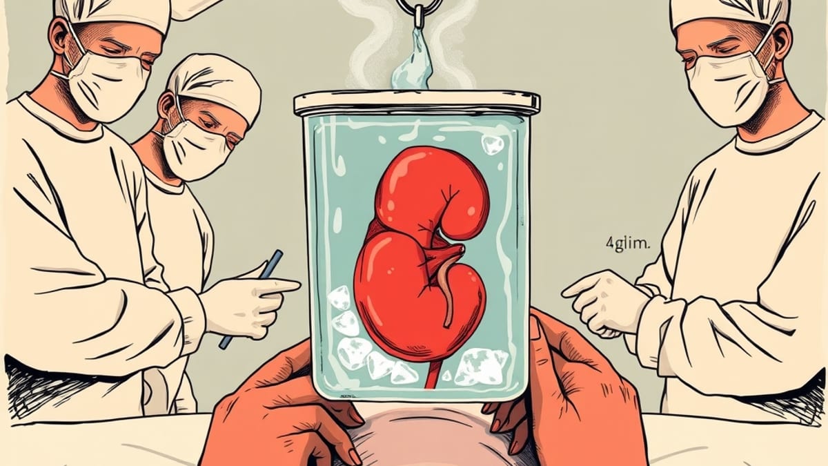 Researchers Successfully Transplant Supercooled Kidneys into Pigs