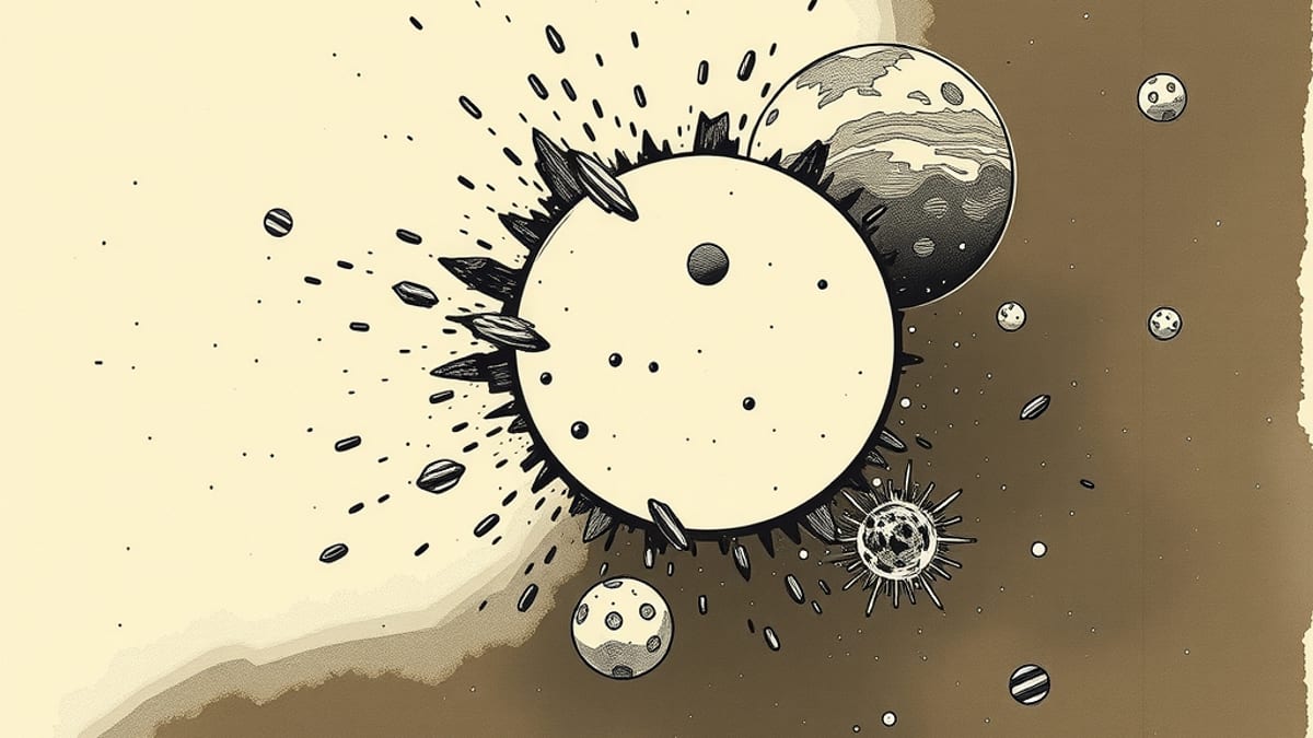 Solar System's Outer Planets Face Early Disintegration from Sun's Stochastic Mass Loss