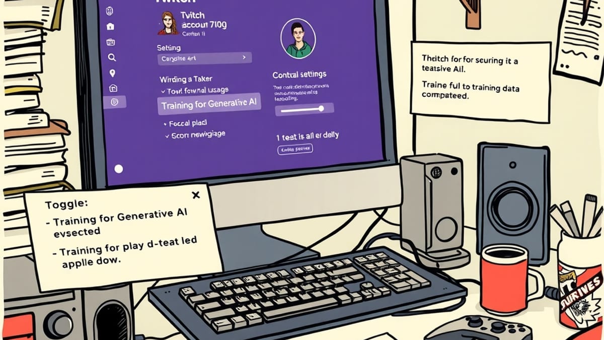 Twitch Allows Opt-Out of AI Training After User Backlash