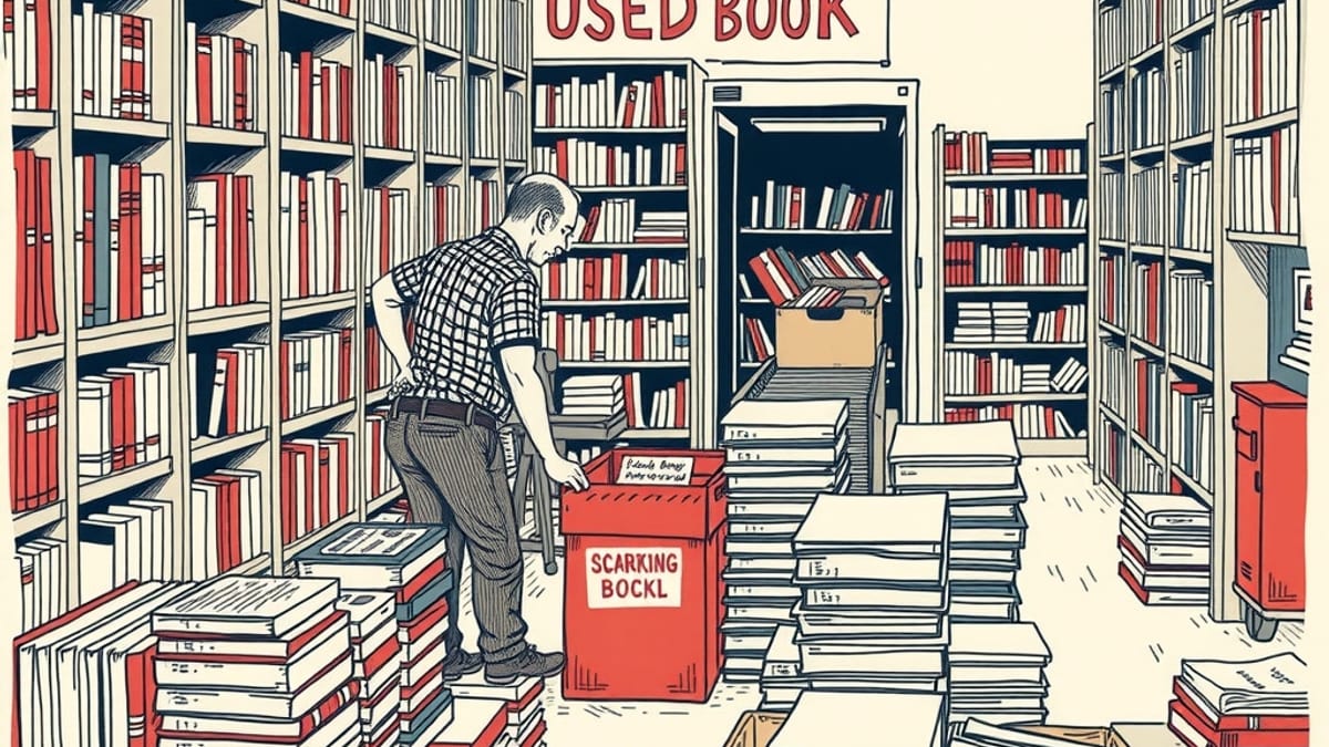 Used Bookstores Report Surge in Bulk Orders Amid AI Data Acquisition Speculation